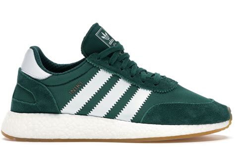 adidas Iniki Runner Green White Gum Men's 